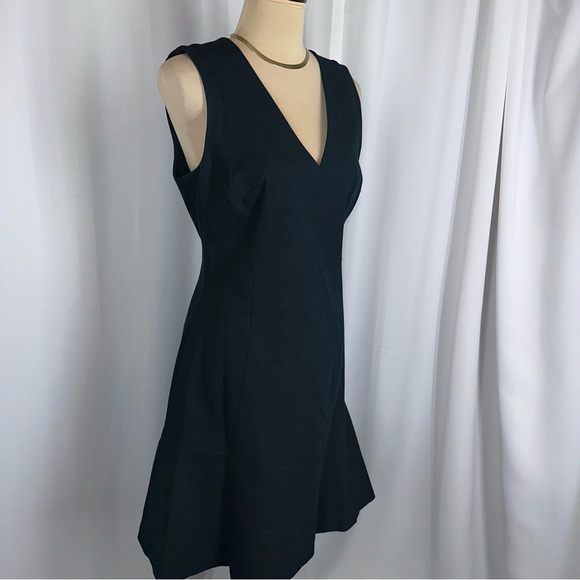 Banana Republic Dresses & Skirts - Banana Republic Fit and Flare Sleeveless Dress Sz 8 Flounce Minimalist EUC